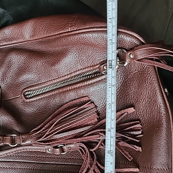 Vintage - B.Makowsky - leather hobo bag - Picture 10 of 12